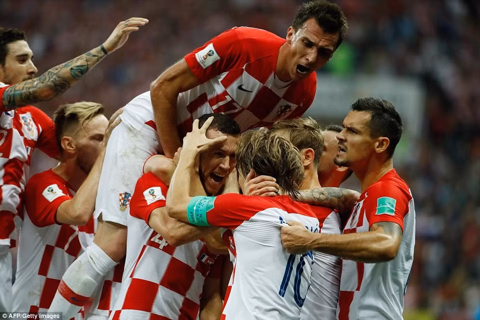 La Croatie fut un adversaire difficile pour les Bleus. 