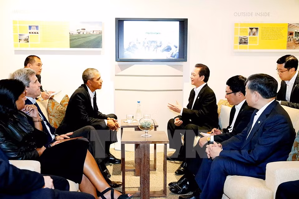 Entrevue avec le président américain Barack Obama 
