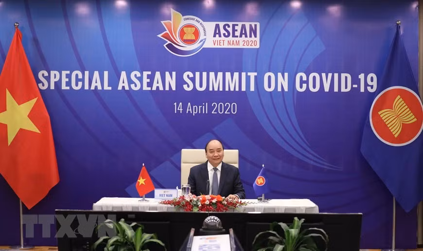 Le Premier ministre vietnamien Nguyen Xuan Phuc, en qualité de président de l’ASEAN en 2020, a présidé ce sommet.