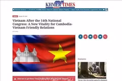 L'article du chercheur Uch Leang publié sur le journal en ligne Khmer Times