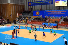 Match inaugural du tournoi élargi de volley-ball des armées de l’ASEAN 2026. Photo: VNA