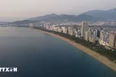 Nha Trang, destination phare des Sud-Coréens au Vietnam cet été. Photo. VNQ