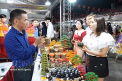 Des visiteurs à la Foire commerciale et touristique de Bac Ninh 2026. Photo: VNA