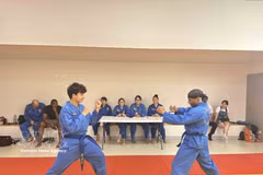 Le club de Vovinam de Thuy Tien contribue à préserver l'identité culturelle vietnamienne, à promouvoir l'image du Vietnam et à renforcer les liens au sein de la communauté. Photo: VNA