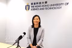 La professeure Emily M. Nason, directrice des admissions de la HKUST. Photo: VNA