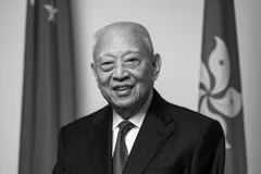 Tung Chee-hwa, ancien chef de l’exécutif de la Région administrative spéciale de Hong Kong (Chine). Photo: scmp.com