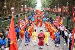 Phu Tho se prépare minutieusement pour la Fête de commémoration des rois Hung. Photo: VNA