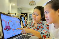 Le commerce électronique n'est plus seulement une option mais devient une infrastructure de l'économie numérique. Photo: sggp.org.vn