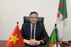 Redha Oucher, chargé d’affaires par intérim de l’ambassade d’Algérie au Vietnam. Photo: ambassade d’Algérie au Vietnam