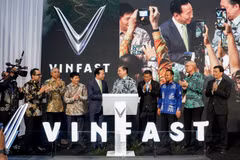 Inauguration de l'usine VinFast à Subang. Photo: VinFast