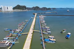 Port international d’Ha Long. Photo: VNA