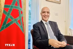L’ambassade du Maroc au Vietnam, Jamale Chouaibi. Photo: VNA