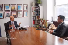 Le président-directeur général de la FPA, Noel V. Lateef (gauche). Photo: VNA