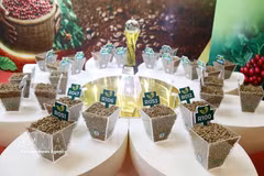 L’édition 2026 a enregistré une participation record avec 182 échantillons présentés par 81 producteurs issus de sept grandes régions caféières du pays. Photo: VNA