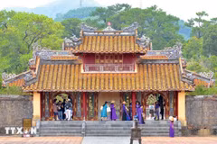 Hue promeut le patrimoine et le tourisme culturel à l’international. Photo: VNA