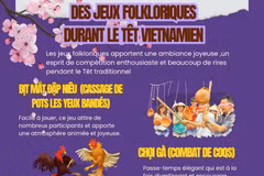 Des jeux folkloriques durant le Têt vietnamien