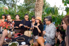 Des délégués ont découvert la culture du café dans la province de Dak Lak. Photo: nhandan.vn
