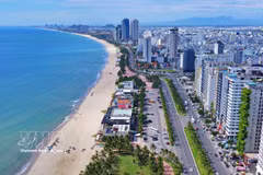Da Nang se classe deuxième dans le palmarès des neuf meilleures destinations asiatiques à visiter en juin, juillet et août, publié le 1er mai par le guide de voyage Lonely Planet. Photo: VNA