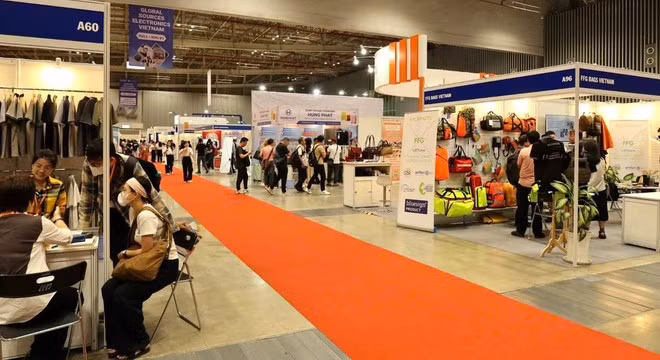 Global Sourcing Fair 2025 comprend plus de 700 stands. Photo: VNA