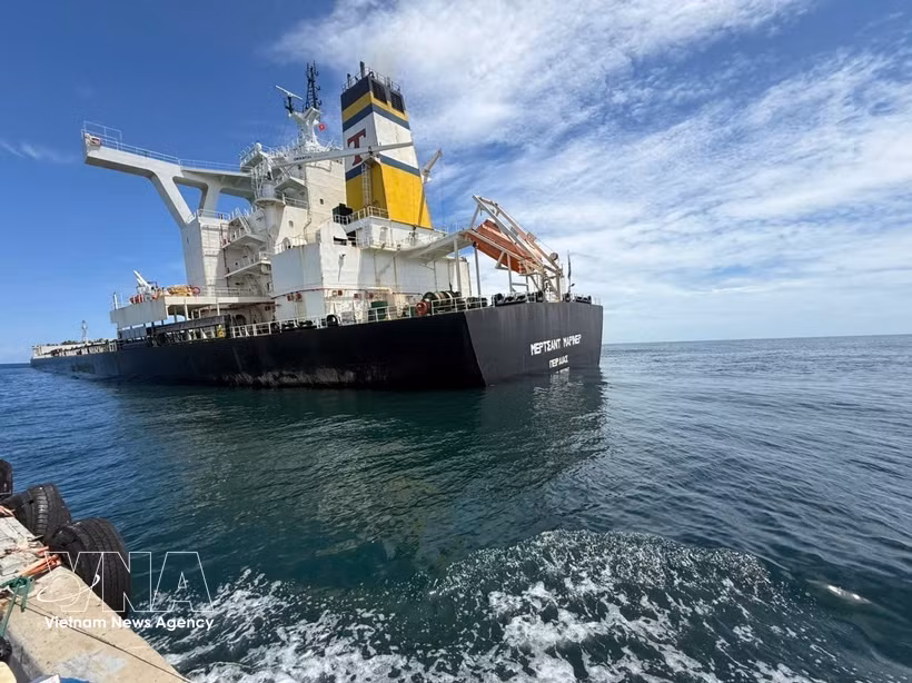 Le cargo Merchant Mariner. Photo. VNA