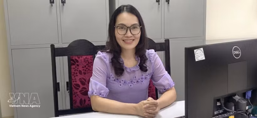 La docteuse Nguyen Thi Bich Nguyet, de l'Académie des sciences sociales du Vietnam. Photo: VNA