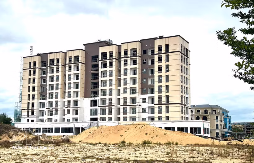 Bâtiment T1 du projet de logement social Bao Ninh 2. Photo: VNA