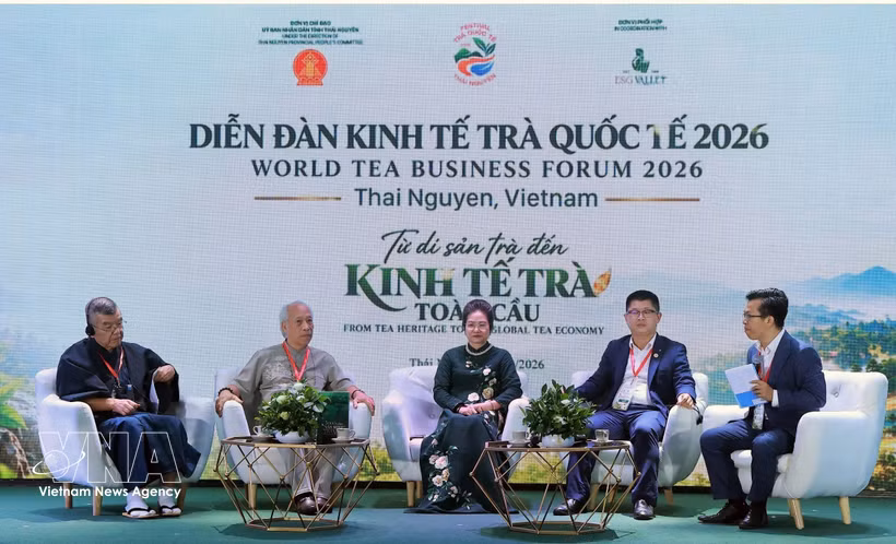 Ouverture du Forum international de l’économie du thé 2026 à Thai Nguyen. Photo: VNA