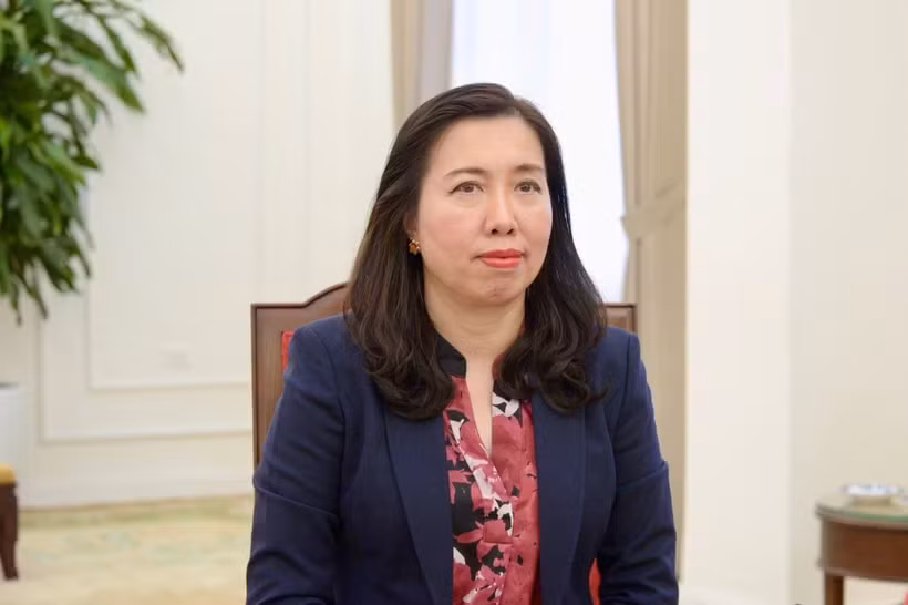 La vice-ministre vietnamienne des Affaires étrangères, Le Thi Thu Hang. Photo: ministère des Affaires étrangères