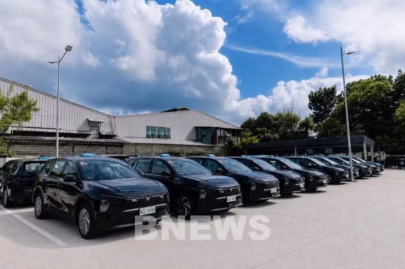 Flotte de Limo Green arbore une livrée noire, correspondant à son positionnement haut de gamme. Photo: Bnews