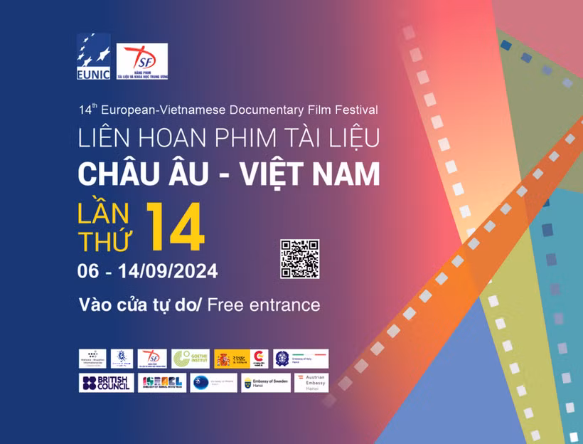 Festival du film documentaire Europe - Vietnam 2024 avec 10 pays participants. Photo : BTC