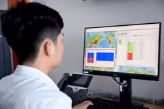 L'ADC représente la plus large bande passante jamais déployée au Vietnam, représentant 125 % la capacité cumulée des cinq câbles opérationnels actuels (IA, AAE-1, APG, AAG et SMW-3). Photo: Viettel