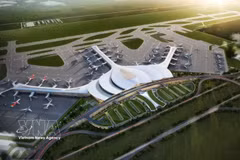 L’aéroport international de Long Thanh. Photo: VNA