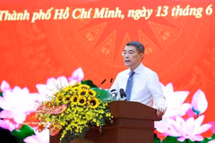 Le Premier ministre Le Minh Hung lors de l'événement. Photo: VNA