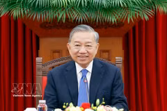 Le secrétaire général du Comité central du Parti communiste du Vietnam (PCV) et président du Vietnam, To Lam. Photo: VNA