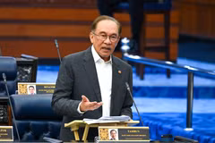 Le Premier ministre Anwar Ibrahim. Photo : Parlement malaisien/VNA