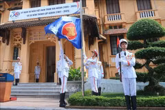 Cet événement annuel vise à promouvoir l’identité de l’ASEAN et à affirmer la détermination à la solidarité et à la coopération pour la paix et la prospérité durables en Asie du Sud-Est. Phhoto: VNA