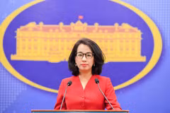 La porte-parole du ministère vietnamien des Affaires étrangères, Pham Thu Hang. Photo: ministère vietnamien des Affaires étrangères