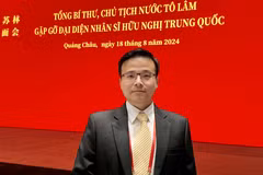 Duong Cam Vinh, docteur en génie mécanique de l’Université Tsinghua. Photo diffusée par la VNA