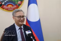 Le vice-Premier ministre et ministre des Affaires étrangères du Laos, Thongsavan Phomvihane. Photo: VNA