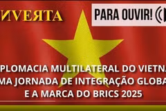 La chaîne de radio INVERTA du Brésil couvre le séjour du Premier ministre Pham Minh Chinh à Rio de Janeiro. Photo : VNA