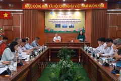 Panorama de la conférence. Photo: VNA