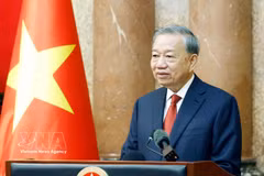 Le secrétaire général du Parti et président de la République, To Lam. Photo: VNA