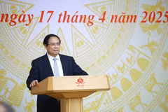 Le Premier ministre Pham Minh Chinh, président du Conseil central d’émulation et de récompense pour le mandat 2021-2026. Photo: VNA