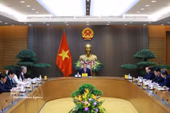 Le Premier ministre Le Minh Hung s’est entretenu par téléphone, dans l’après-midi du 28 août, avec le chancelier allemand Friedrich Merz. Photo: VNA