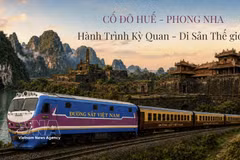 Selon le calendrier prévu, ce train touristique, investi par Vietnam Railways, entrera en service le 1er septembre 2026. Photo: VNA