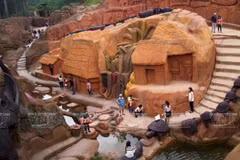 Le Tunnel de sculptures de Da Lat : quand l’argile devient mémoire vivante