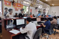 Centre de services d'administration publique de la commune de Tua Sin Chai, province de Lai Chau. Photo: VNA