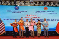 Clôture du programme Pacific Friendship 2025 à Quang Tri