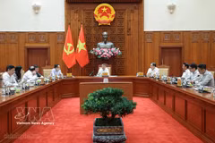 Panorama de la réunion consacrée à l'état d'avancement des préparatifs de l'Année de l'APEC 2027 au Vietnam, le 28 octobre. Photo: VNA