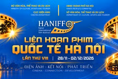 Affiche officielle de la 8e édition du Festival international du film de Hanoï. Photo: haniff.vn